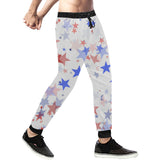 USA Star Pattern Unisex Casual Sweatpants