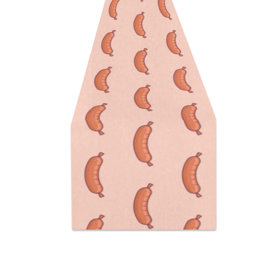 Sausage Pattern Print Design 01 Table Runner