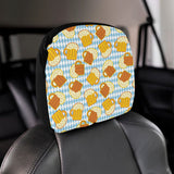 Beer Glass Pattern Car Headrest Cover