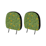 Cucumber Pattern Theme Car Headrest Cover