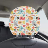 Cute Koala Pattern Car Headrest Cover