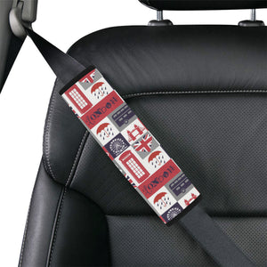 British Pattern Print Design 03 Car Seat Belt Cover