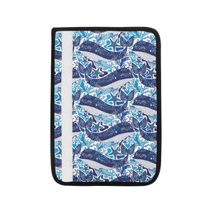 Whale Starfish Pattern Car Seat Belt Cover