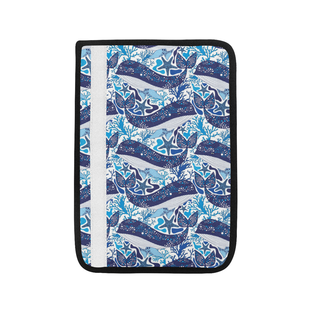 Whale Starfish Pattern Car Seat Belt Cover