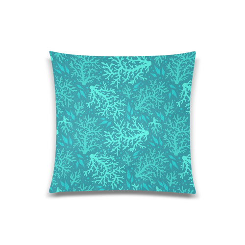 Coral Reef Pattern Print Design 01 Throw Pillow Cover 20