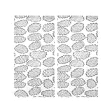 Potato Chips Pattern Print Design 03 Gauze Curtain