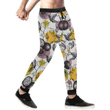 Passion Fruit Pattern Background Unisex Casual Sweatpants