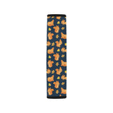 Squirrel Pattern Print Design 05 Car Seat Belt Cover