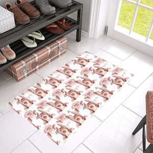 Pig Pattern Print Design 04 Doormat