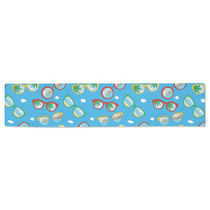 Sun Glasses Pattern Print Design 03 Table Runner