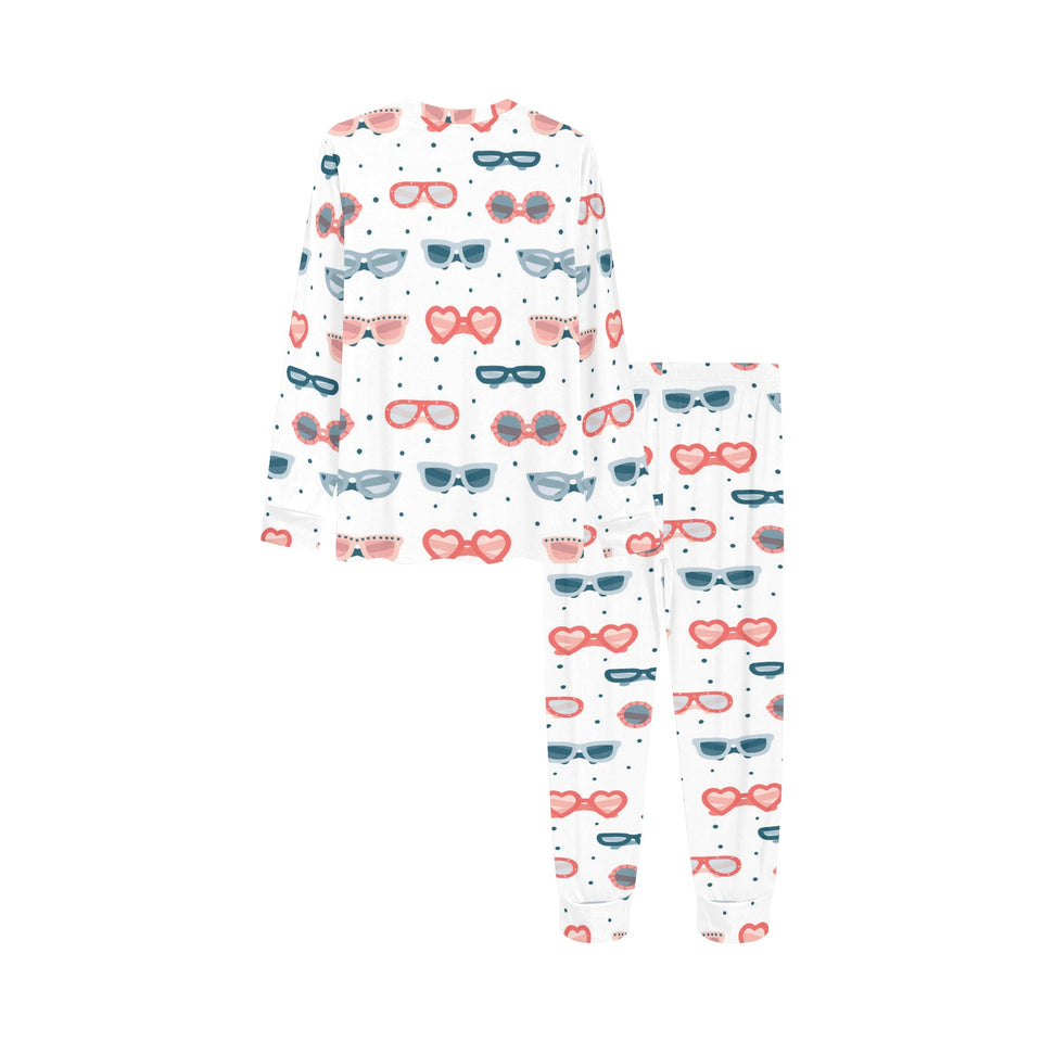 Sun Glasses Pattern Print Design 02 Kids' Boys' Girls' All Over Print Pajama Set