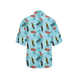 Surfboard Pattern Print Design 03 Women's All Over Print Hawaiian Shirt