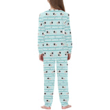 Ostrich Pattern Print Design 04 Kids' Boys' Girls' All Over Print Pajama Set