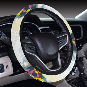 Chihuahua Pattern Car Steering Wheel Cover