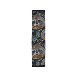 Raccoon Blueburry Pattern Car Seat Belt Cover