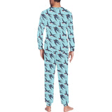 Swallow Pattern Print Design 01 Men's All Over Print Pajama