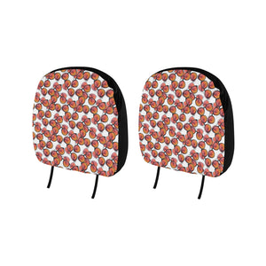 Sun Glasses Pattern Print Design 01 Car Headrest Cover