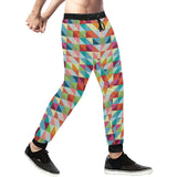 Rainbow Geometric Pattern Unisex Casual Sweatpants