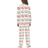 Grape Grahpic Decorative Pattern Kids' Boys' Girls' All Over Print Pajama Set