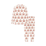 Pretzels Pattern Print Design 01 Kids' Boys' Girls' All Over Print Pajama Set