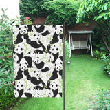 Panda Pattern House Flag Garden Flag