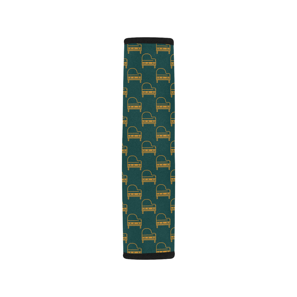 Piano Pattern Print Design 03 Car Seat Belt Cover