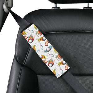 Bowling Strike Pattern Car Seat Belt Cover