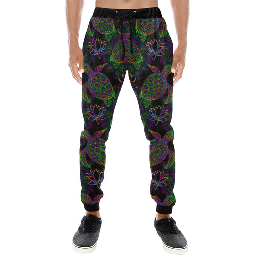 Sea Turtle Pattern Unisex Casual Sweatpants