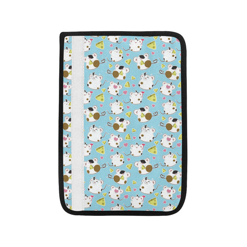 Guinea Pig Pattern Print Design 03 Car Seat Belt Cover