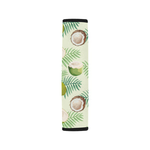 Coconut Pattern Print Design 03 Car Seat Belt Cover