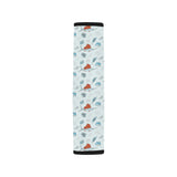 Swordfish Pattern Print Design 03 Car Seat Belt Cover