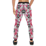 Pug Pattern Unisex Casual Sweatpants