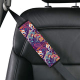 Indian Pattern Background Car Seat Belt Cover