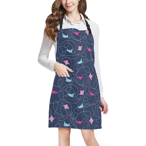 Stingray Pattern Print Design 05 Adjustable Apron