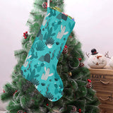 Green Cactus Pattern Christmas Stocking