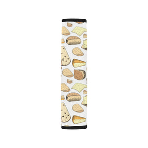 Cheese Pattern Theme Car Seat Belt Cover