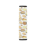 Cheese Pattern Theme Car Seat Belt Cover