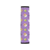 Pomeranian in Cup Pattern Car Seat Belt Cover