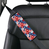 USA Star Hexagon Pattern Car Seat Belt Cover