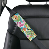 Colorful Peacock Pattern Car Seat Belt Cover