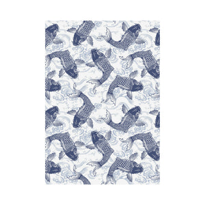 Koi Fish Carp Fish Pattern House Flag Garden Flag