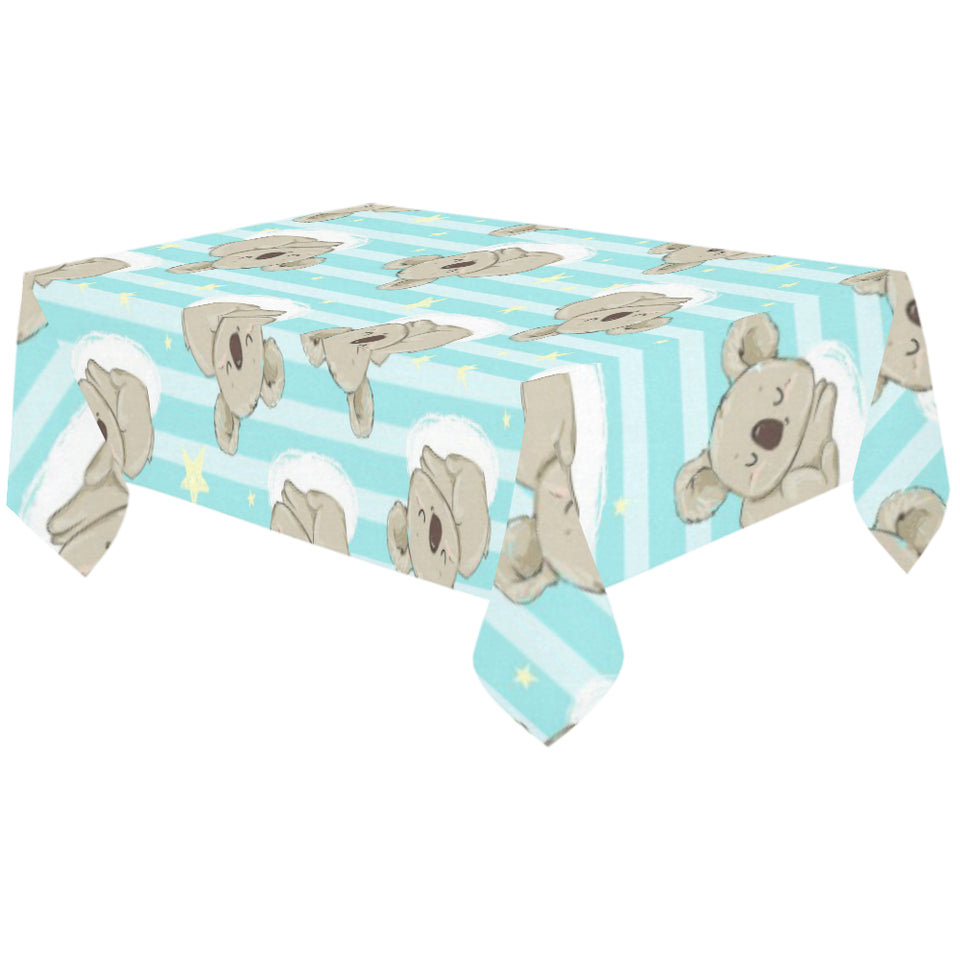 Sleep Koala Pattern Tablecloth