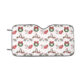 Hedgehog Pattern Print Design 05 Car Sun Shade