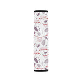 Sloth Leaves Pattern Car Seat Belt Cover