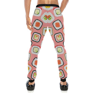 Sushi Roll Pattern Unisex Casual Sweatpants