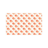 Goldfish Pattern Print Design 05 Doormat