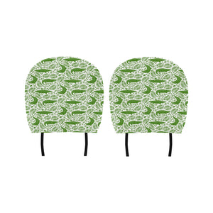 Crocodile Pattern Car Headrest Cover