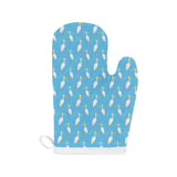 Pelican Pattern Print Design 02 Heat Resistant Oven Mitts