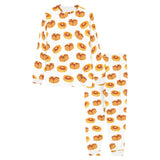 Pancake Pattern Print Design 04 Men's All Over Print Pajama