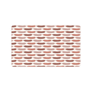 Sausage Pattern Print Design 02 Doormat